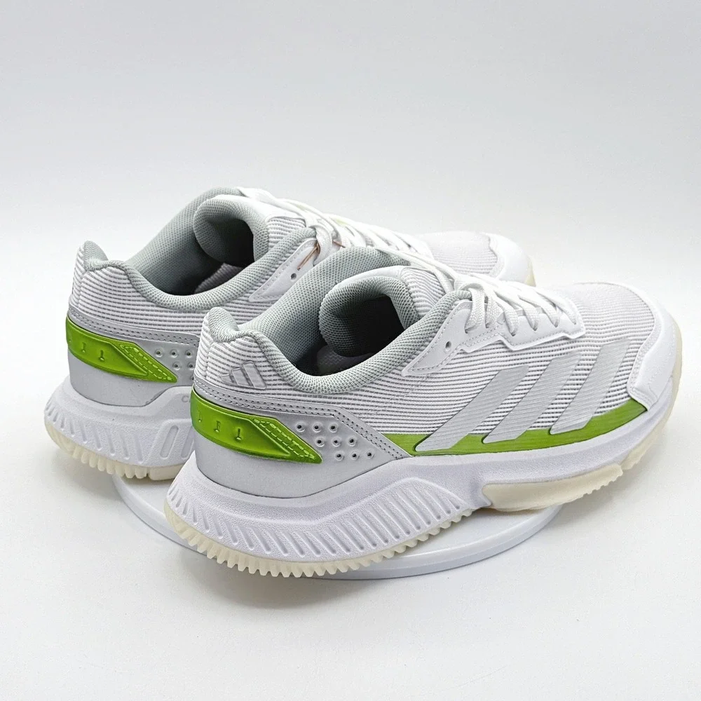 Adidas Padel Shoes Court Quick Size 9 Womens White/Silver Padeltennis JP7229